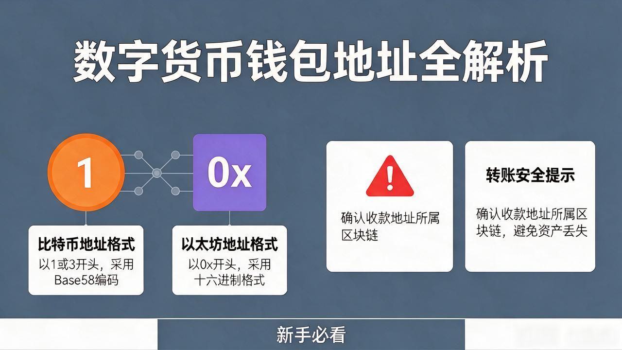 数字货币钱包标识的本质与功能_数字货币的钱包标识_不同区块链网络钱包标识的格式差异