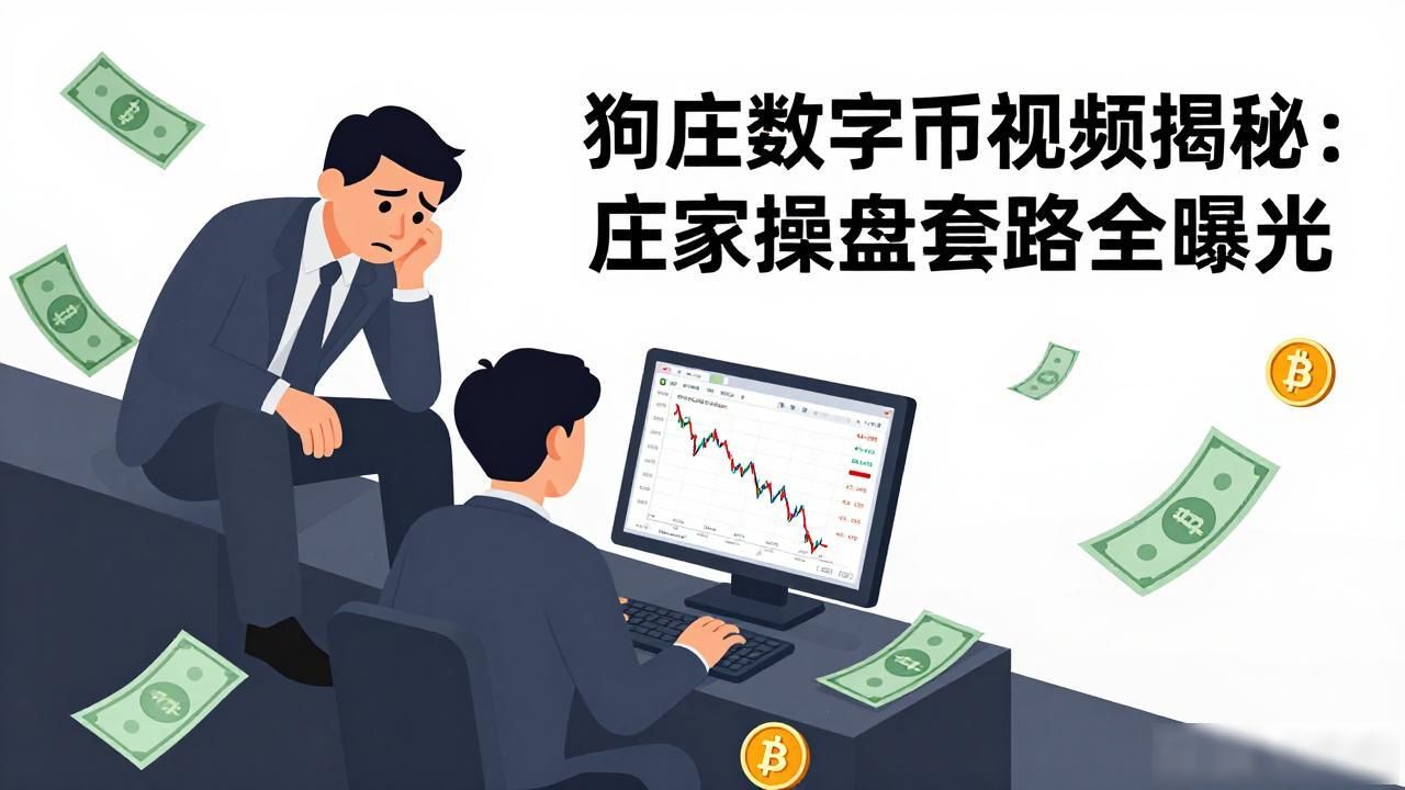 揭露狗庄操控市场手法_分析数字货币拉高出货策略_狗庄数字货币视频