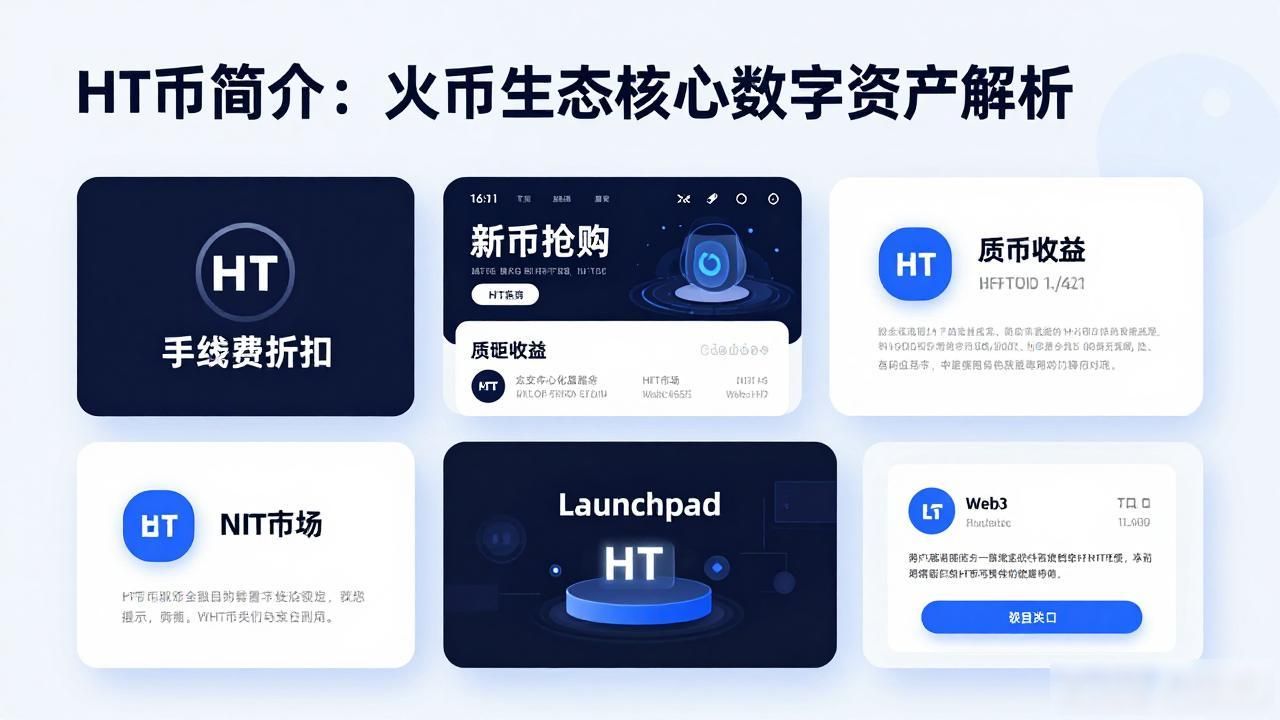 ht 简介 数字货币_HTX平台通证HT的应用场景_火币HT通缩机制详解