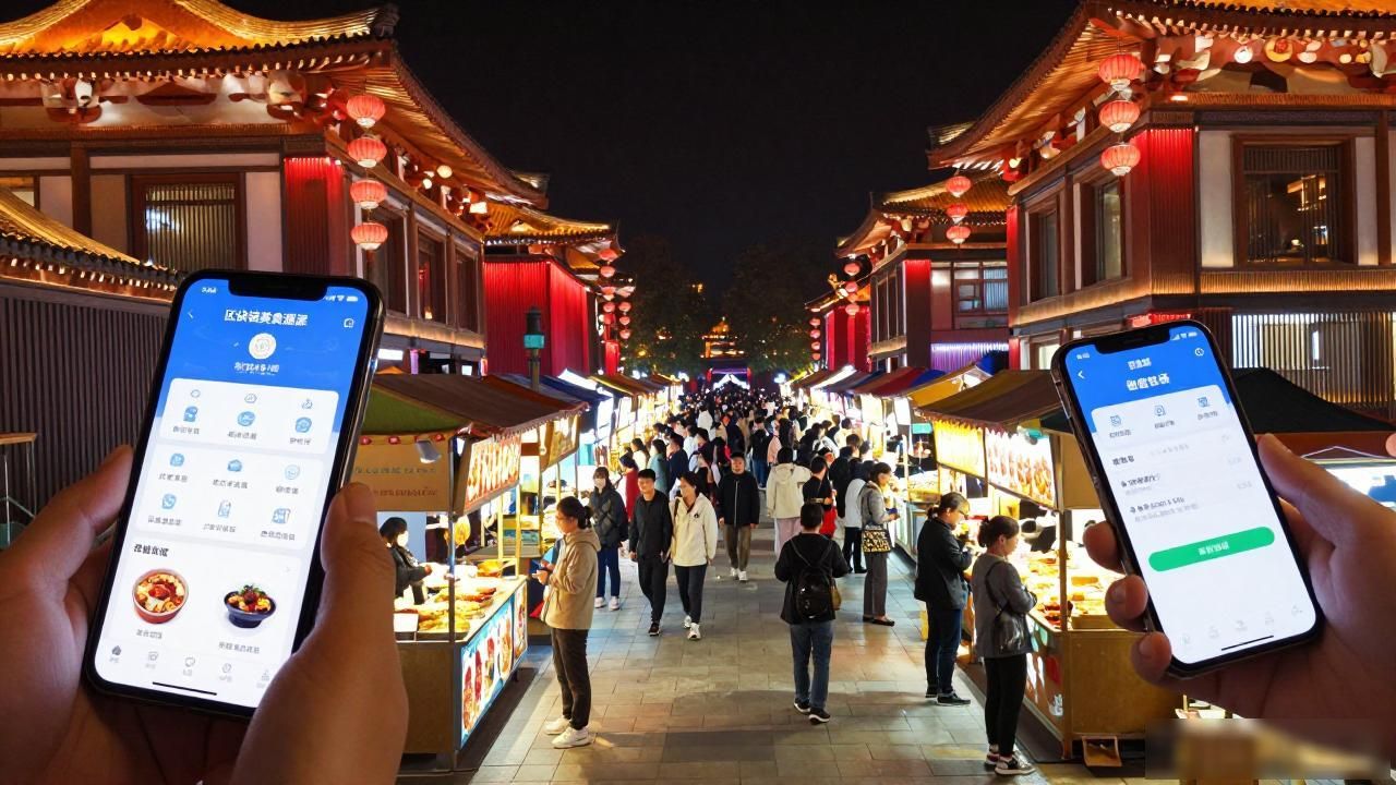肉夹馍区块链溯源_大唐不夜城区块链溯源_区块链大唐不夜城美食