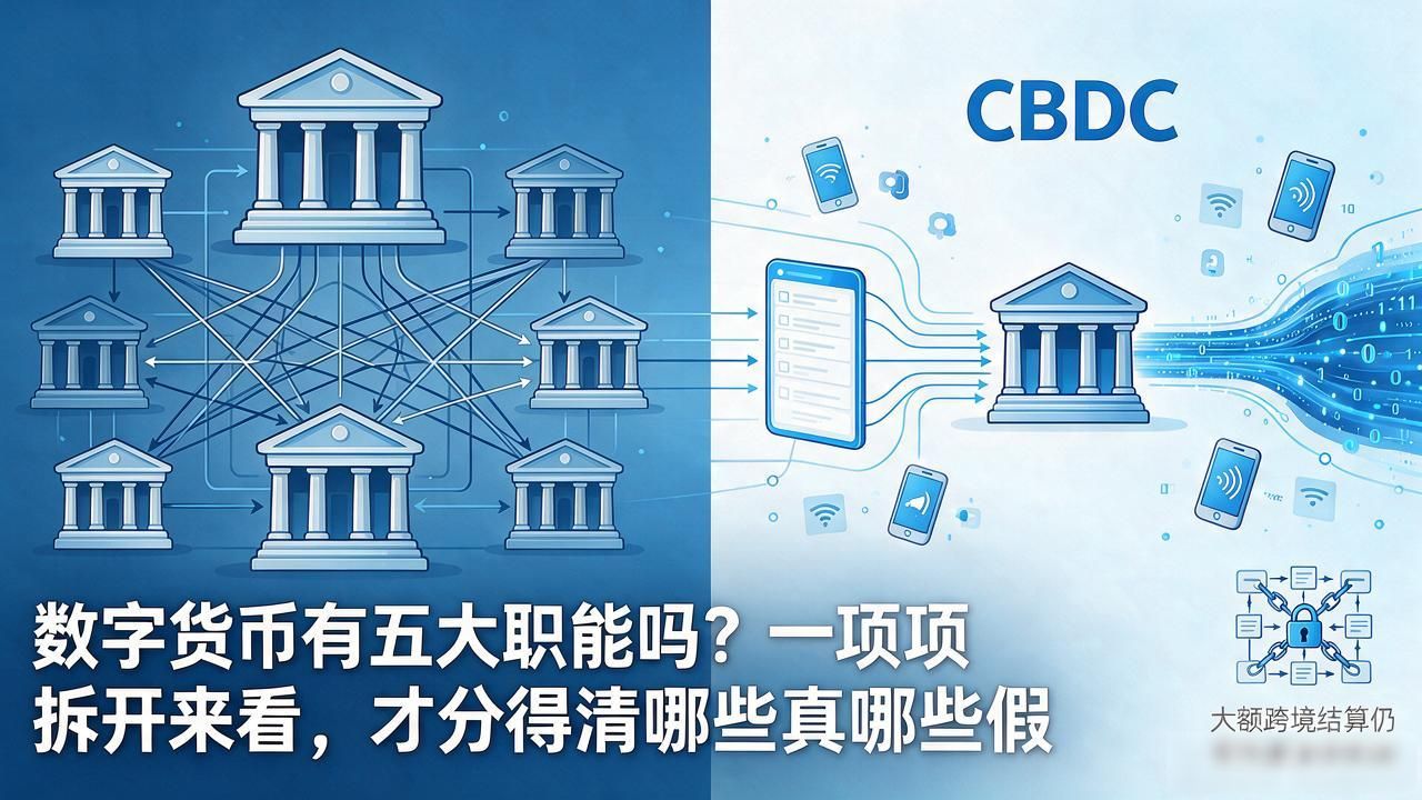 数字货币与传统货币五大职能区别_数字人民币支付手段优势分析_数字货币有五大职能吗
