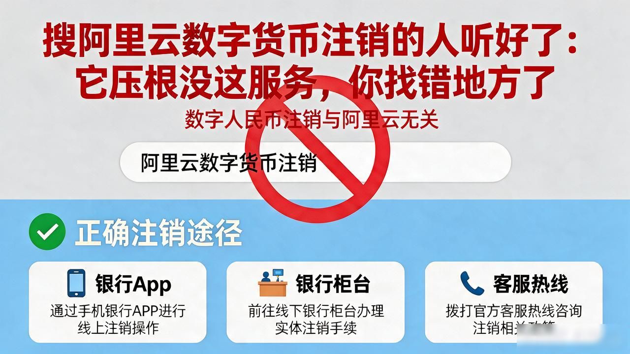 数字人民币怎么注销_阿里云数字货币注销_阿里云注销数字货币是真的吗