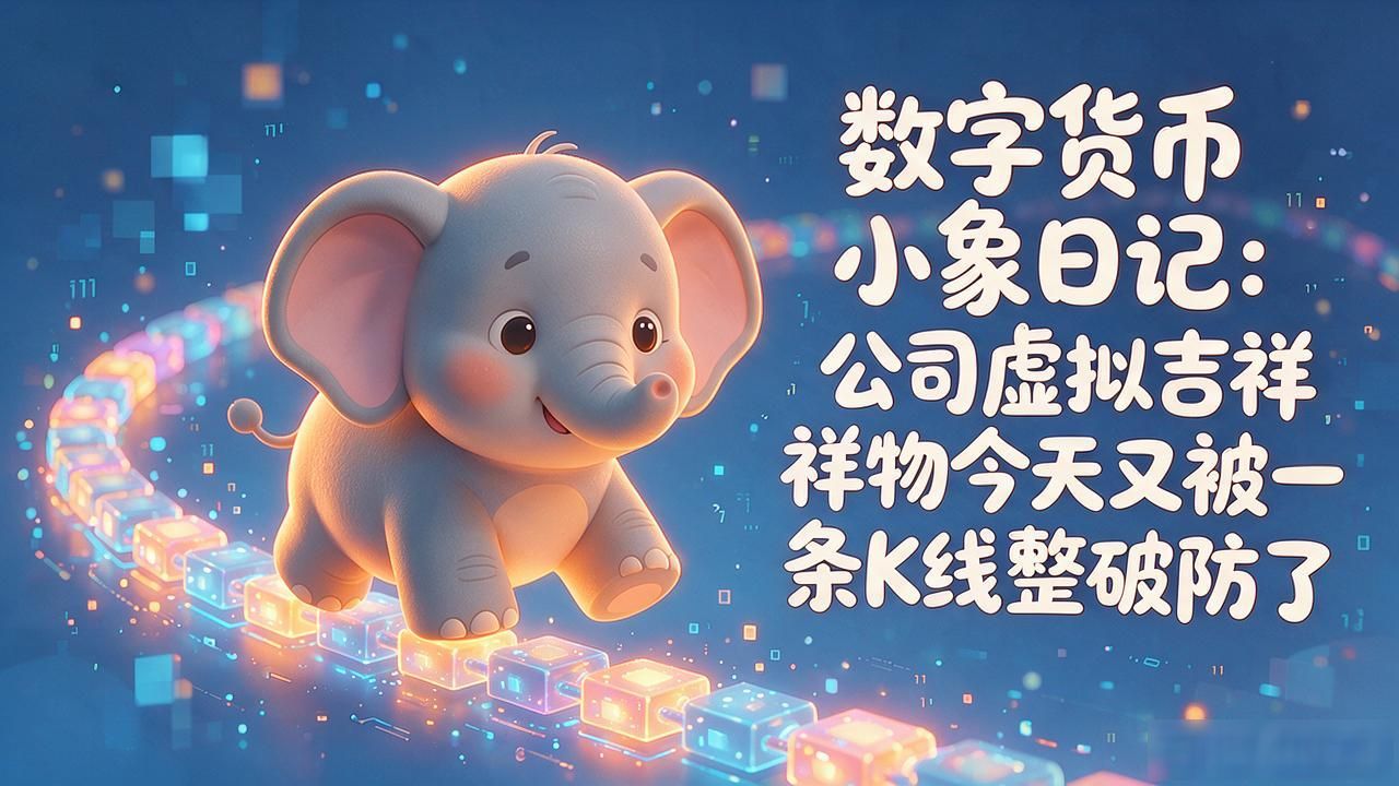 数字货币小象日记_数字货币小象日记_灰耳朵虚拟形象链上陪伴