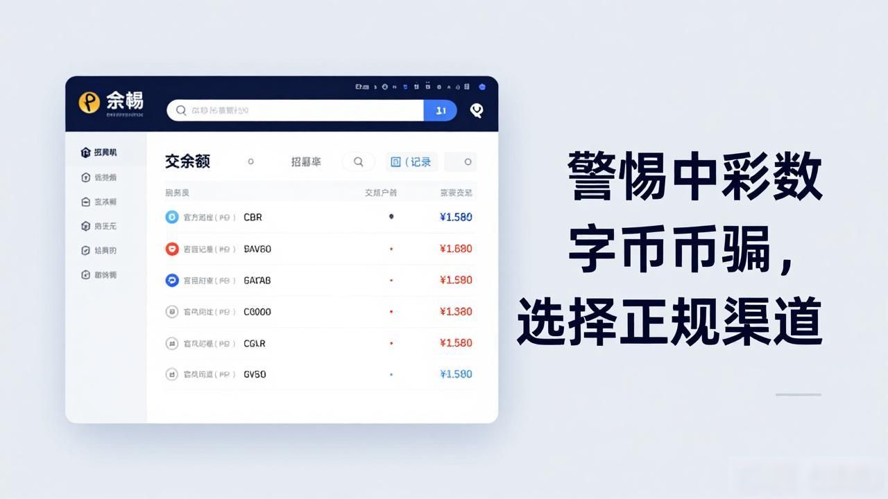 中彩数字货币_中彩数字货币的正规参与渠道与防骗提醒_中彩数字货币的核心价值与透明性