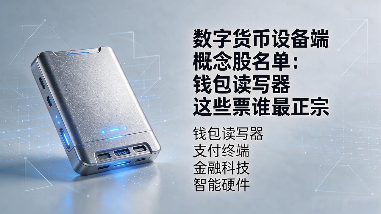 数字货币设备端概念股_数字货币设备端概念股_离线钱包智能终端