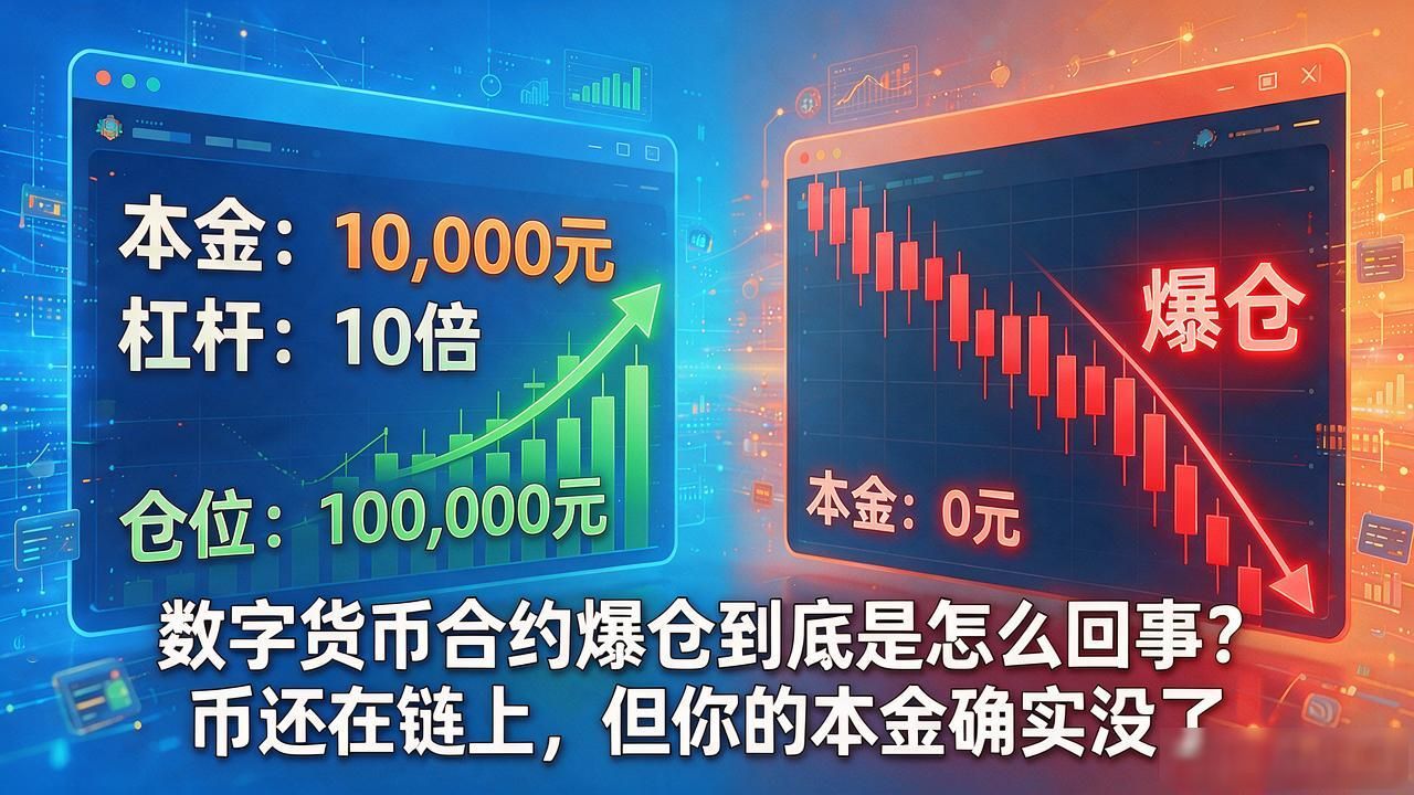 币圈爆仓机制_杠杆交易爆仓原理_爆仓的数字货币是什么