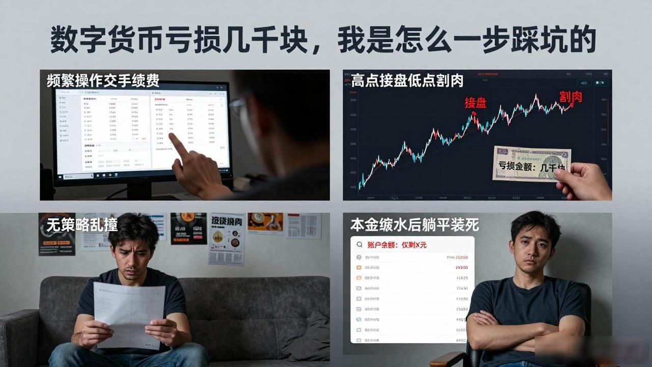 数字货币亏了几千块钱_股票亏损经验_投资心态反思
