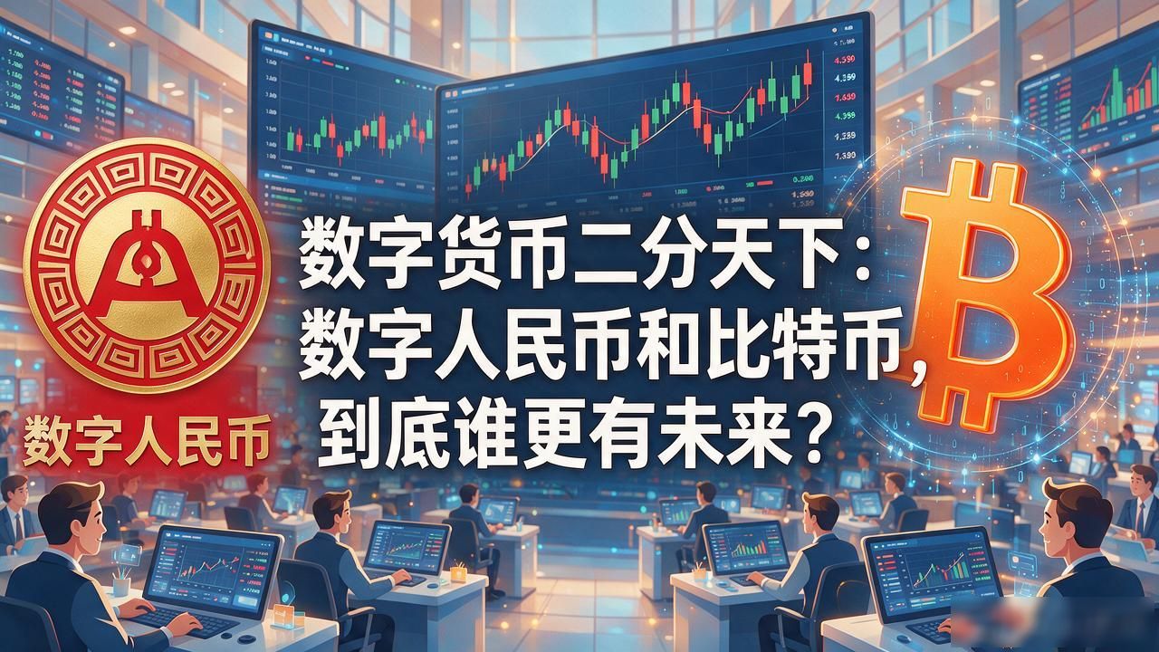 法定数字货币vs去中心化加密资产_数字人民币与比特币二分格局解析_数字货币二分天下