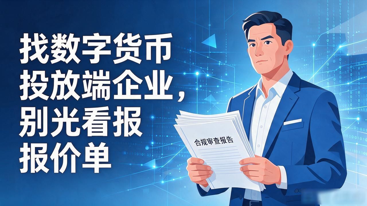 数字货币投放企业选择标准_数字货币投放端企业_数字货币投放合规要求