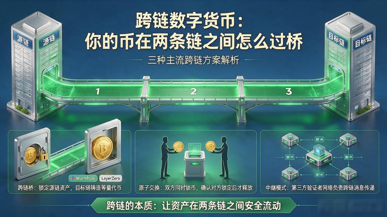 跨链数字货币解决方案_主流跨链桥技术原理_跨链 数字货币