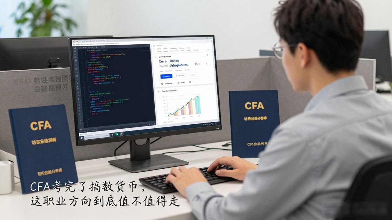 CFA持证人数字货币赛道职业转型_数字货币cfa 职业_链上资产管理策略研究与量化投资