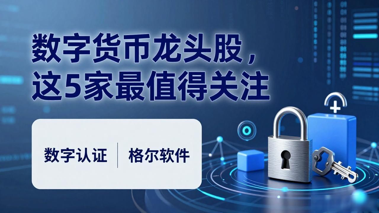 数字货币概念5股龙头_数字货币龙头公司_央行数字货币银行系统升级