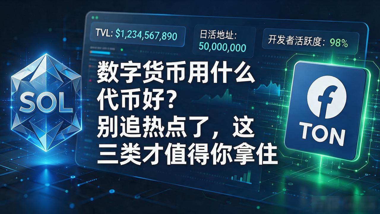 公链龙头项目SOL TON投资分析_数字货币新手如何选择BTC和ETH_数字货币用什么代币好